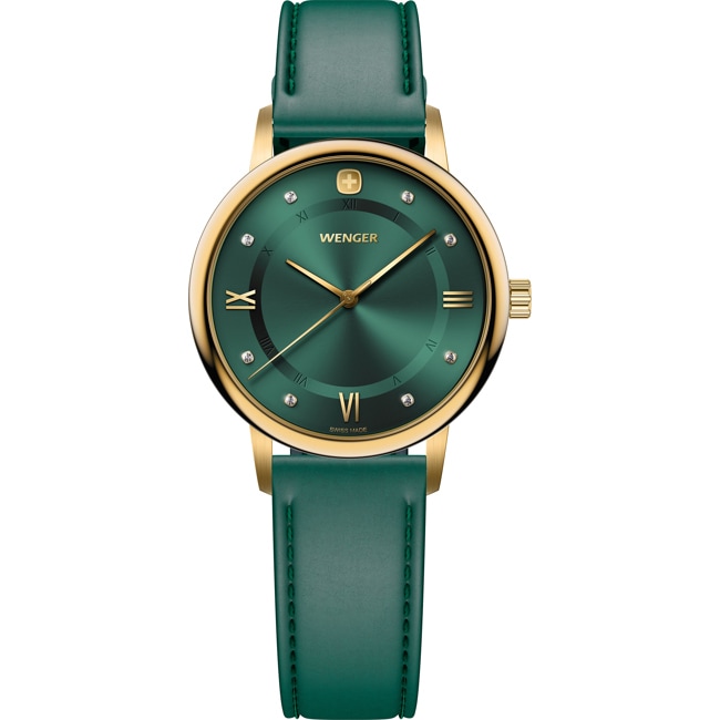 Wenger Urban Donnissima Goldig / Grün Ø 35mm - 01.1721.116