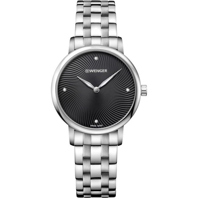 Wenger Urban Donnissima Silver / Black Ø 35mm - 01.1721.105