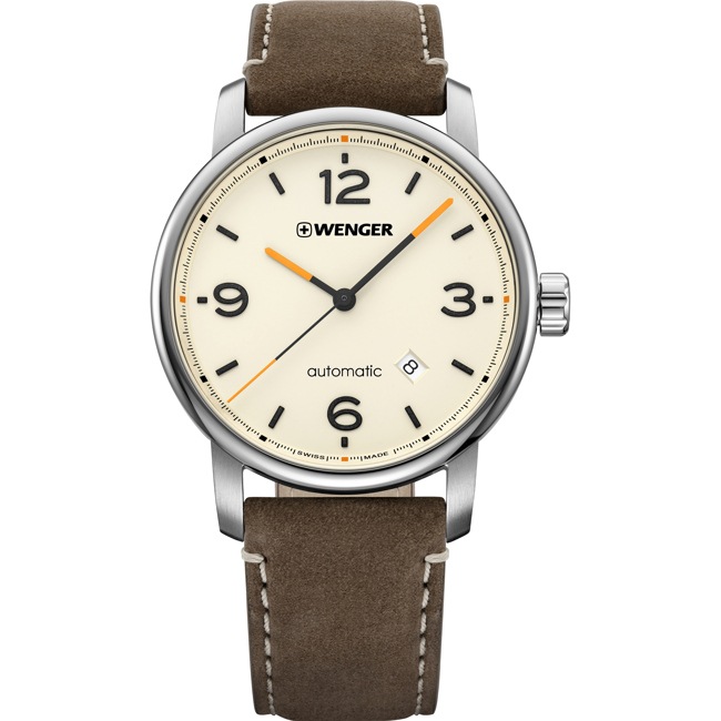 Wenger Urban Metropolitan Automatik Beige Ø 42mm - 01.1746.101