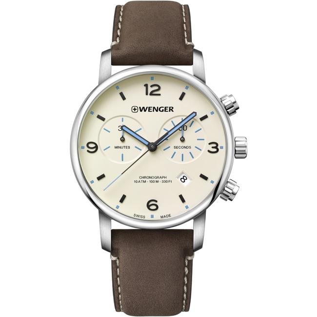 Wenger Urban Metropolitan Chrono Beige Ø 44mm Wenger Urban Metropolitan Chrono Beige Ø 44mm - 01.1743.111