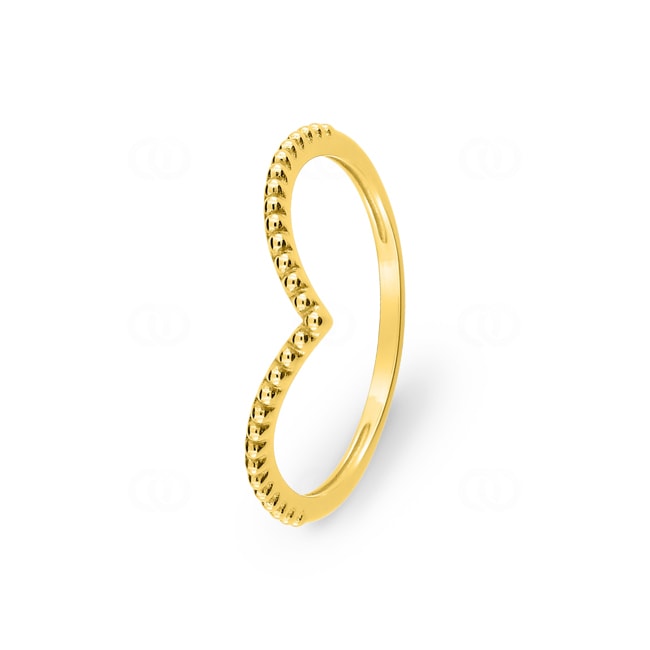 Wishbone Kugelring 375/9 K Gelbgold - 197117.00