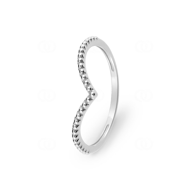 Wishbone Kugelring 375/9 K Weissgold - 197117.01