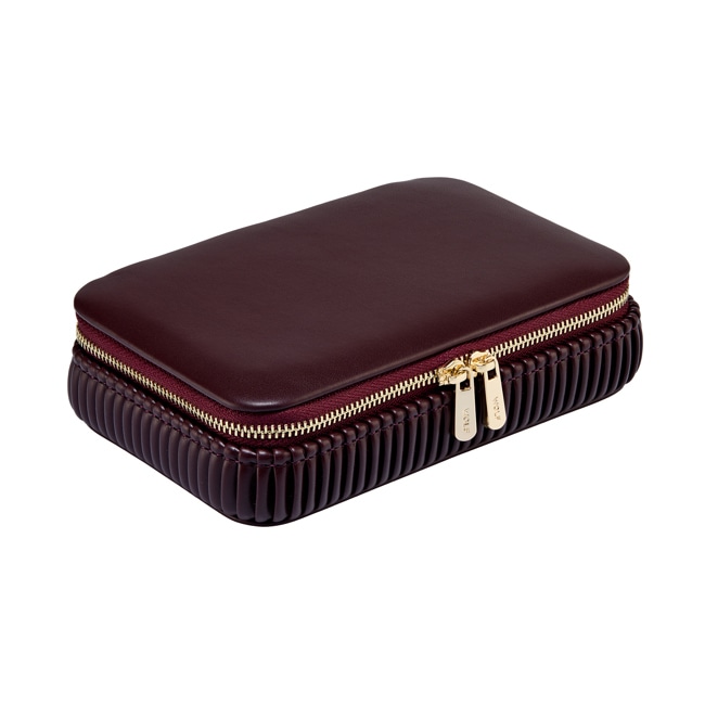 Wolf 1834 Bella Medium Zip Case Bordeaux - 781326