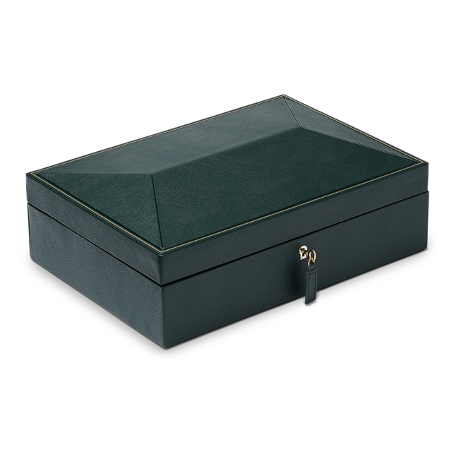 Wolf 1834 British Racing 10 Piece Watch Box Green - 792741
