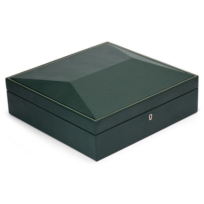 Wolf 1834 British Racing 15 Piece Watch Box Green - 793241