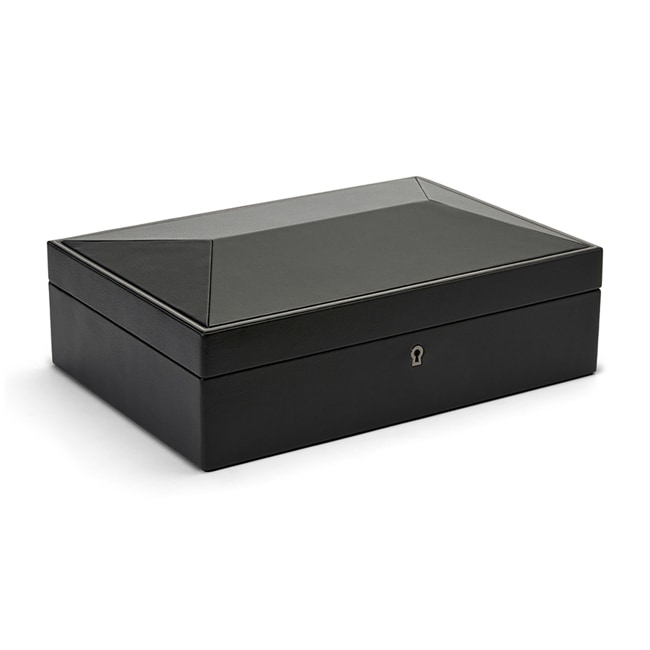 Wolf 1834 British Racing 10 Piece Watch Box Black - 792702