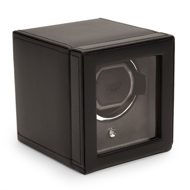 Wolf 1834 Cub Single Watch Winder Black  - 461103