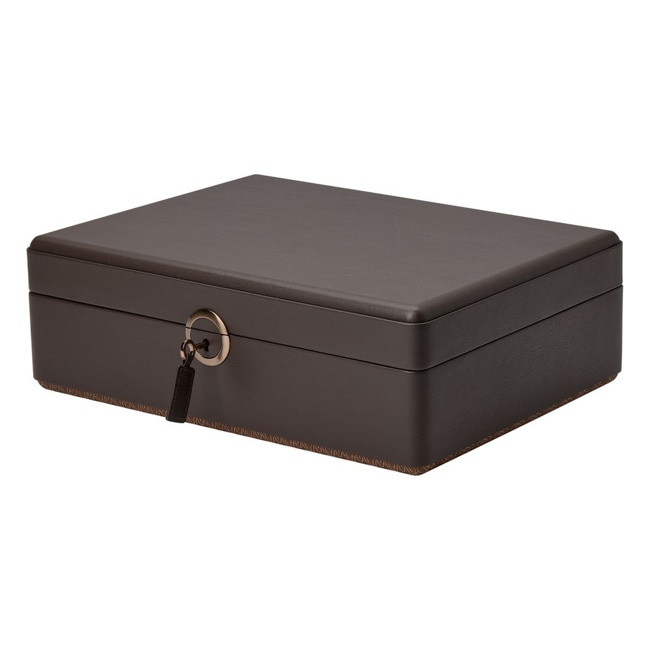 Wolf 1834 Earth 5 Piece Watch Box Coffee - 190906