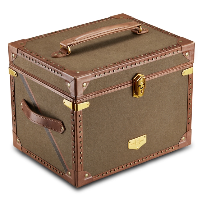 Wolf 1834 Ida Trunk Boîte à Bijoux Kaki - 190041