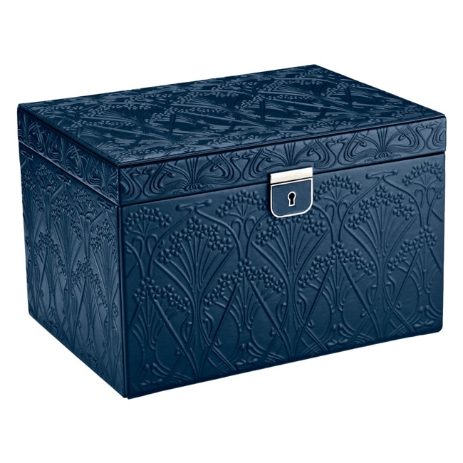 Wolf 1834 Liberty Large Jewellery Box Navy - 381017