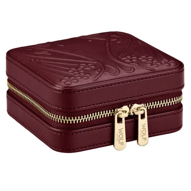 Wolf 1834 Liberty Medium Zip Case Burgundy - 381227