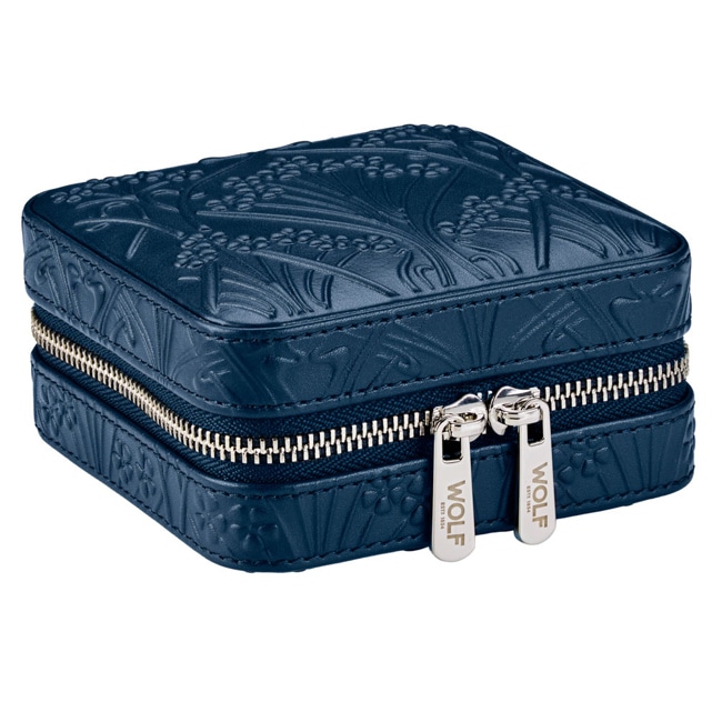 Wolf 1834 Liberty Étui à Bijoux Moyenne Navy - 381217