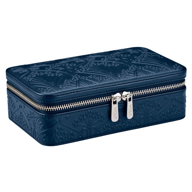 Wolf 1834 Liberty Étui à Bijoux Petit Navy - 381317