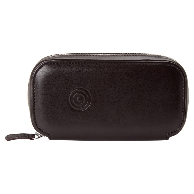 Wolf 1834 WM Brown 2 Piece Watch Zip Case Brown - 800707