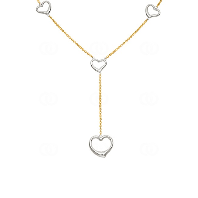 Y-Collier or bicolore 750/18 ct - KRFOR2N0229
