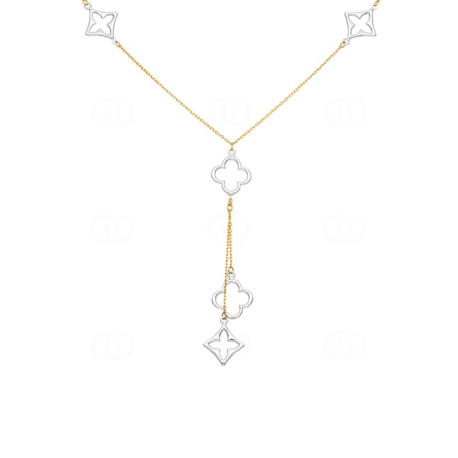 Y-Collier or bicolore 750/18 ct - X4FOR7N400128