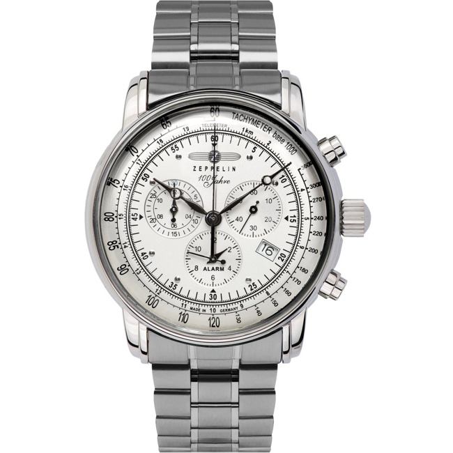Zeppelin 100 Jahre Alarm Chronograph - 7680MB1