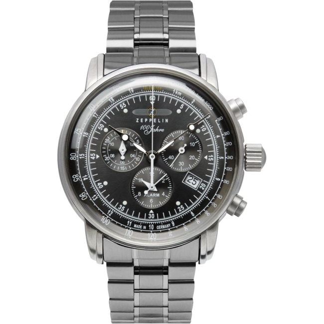 Zeppelin 100 Jahre Alarm Chronograph - 7680MB2