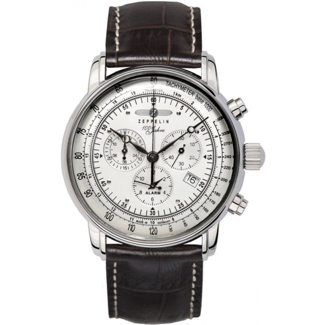 Zeppelin 100 Jahre Alarme Chronographe - 7680-1