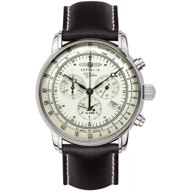 Zeppelin 100 Jahre Alarm Chronograph - 8680-3