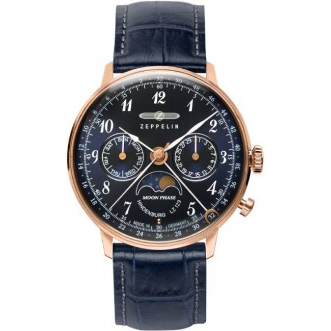 Zeppelin LZ129 Hindenburg Moon Phase Lady - 7039-3