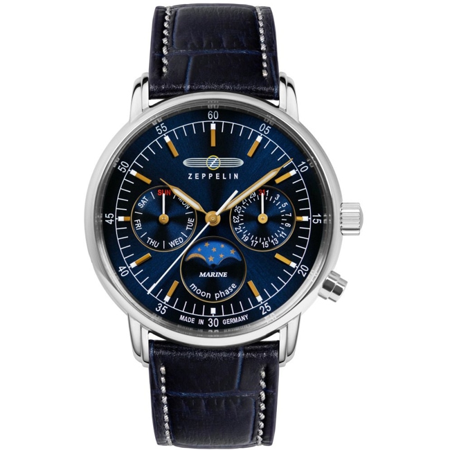 Zeppelin LZ 14 Marine Moon Phase Lady - 86353