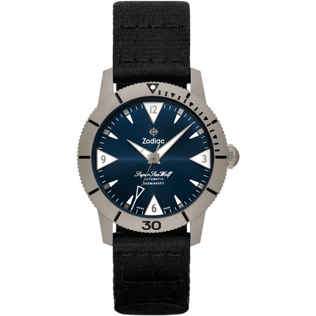 Zodiac Super Sea Wolf Titanium Skin Diver Automatic - ZO9219
