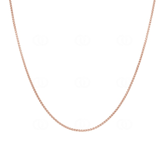 Spiga Chain 750/18 K Red Gold 1.2mm Spiga Chain 750/18 K Red Gold 1.2mm - CZO3001