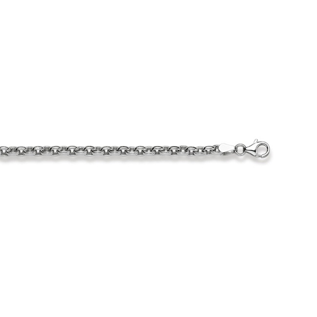 Spiga Chain 750/18 K White Gold 4.3mm - 1235.03119