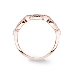 0.13 Karat Diamantring 750/18 K Roségold - RI-101680-RG
