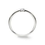 0.15ct Diamond Tension Ring 750/18 K White Gold - RO17WG