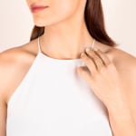 0.16 Karat Verlobungsring 750/18 K Gelbgold - RO4GG