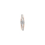 0.19ct Diamond Pendant 750/18 K Rose Gold