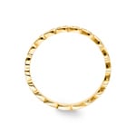 0.19 Karat Mémoire Ring 750/18 K Gelbgold - RO32GG