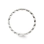 0.19 Karat Mémoire Ring 750/18 K Weissgold - RO32WG