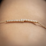 0.20 Karat Diamantarmband 750/18 K Gelbgold - AR-69506-GG