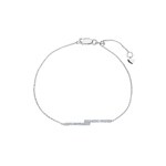 0.20 Karat Diamantarmband 750/18 K Weissgold