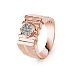 0.20 Karat Diamantring 750/18 K Roségold