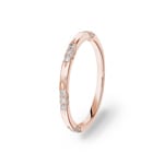 0.20 Karat Diamantring 750/18 K Roségold