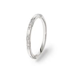 0.20 Karat Diamantring 750/18 K Weissgold