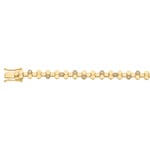 0.22ct Diamond Bracelet 750/18 K Yellow Gold - AR-73311-GG