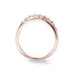 0.23 Karat Diamantring 750/18 K Roségold - RI-100298-RG
