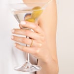 0.24ct Diamond Ring 750/18 K Yellow Gold - RO22GG