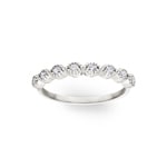 0.24ct Diamond Ring 750/18 K White Gold - RO22WG