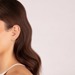 0.24 Karat Solitär Diamantohrstecker 750/18 K Roségold in 4-Griff - OR-16198-RG