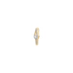 0.25ct Diamond Pendant 750/18 K Yellow Gold - AN-73362-GG