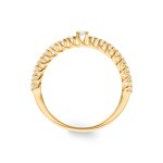 0.25ct Diamond Eternity Ring 750/18 K Yellow Gold - RI-69857-GG
