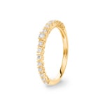 0.25ct Diamond Eternity Ring 750/18 K Yellow Gold