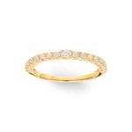 0.25ct Diamond Eternity Ring 750/18 K Yellow Gold - RI-69857-GG