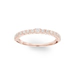 0.25ct Diamond Eternity Ring 750/18 K Rose Gold - RI-69857-RG